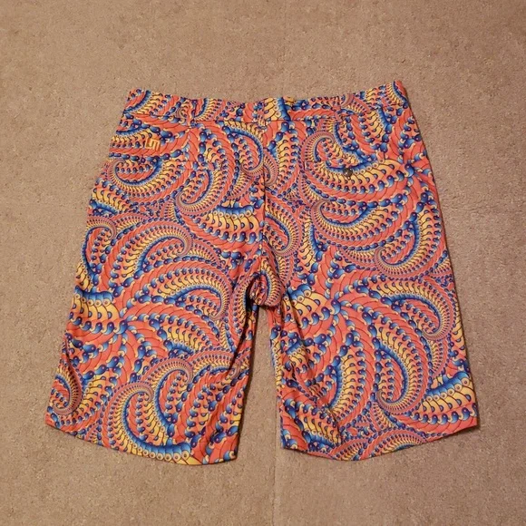 Loudmouth Men's Serpentine StretchTech Golf Shorts - Picture 2 of 15